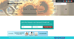 Desktop Screenshot of heavennotharvard.com